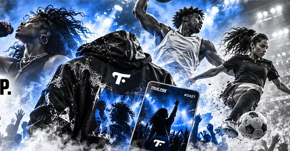 A TRUE FAN hoodie with its numbered digital collectible